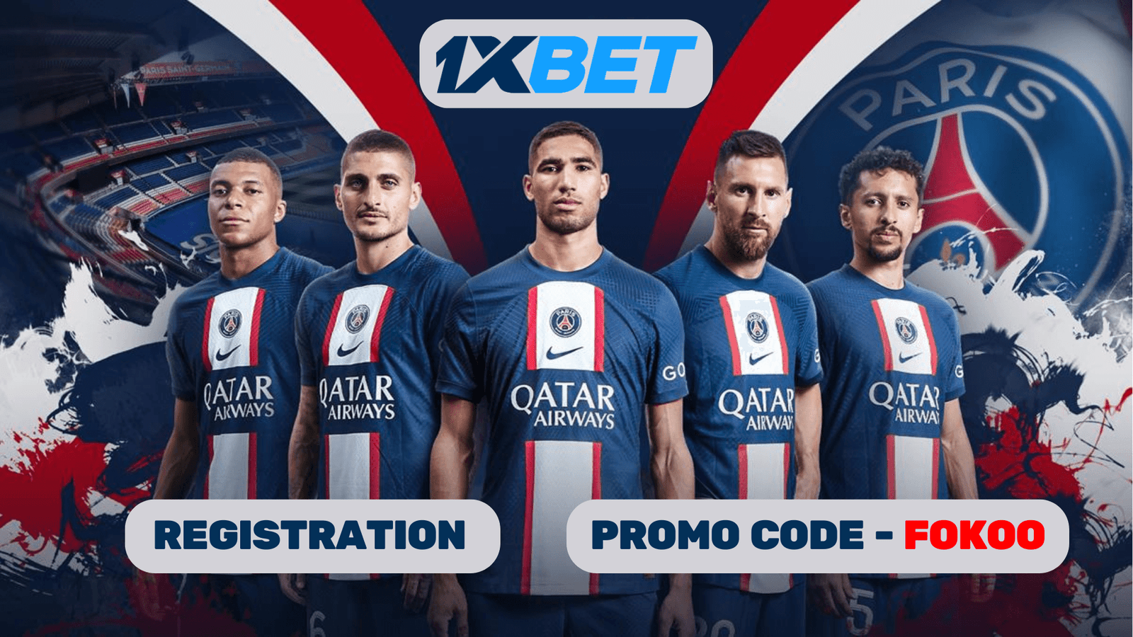 1xbet promo code for Saudi Arabia